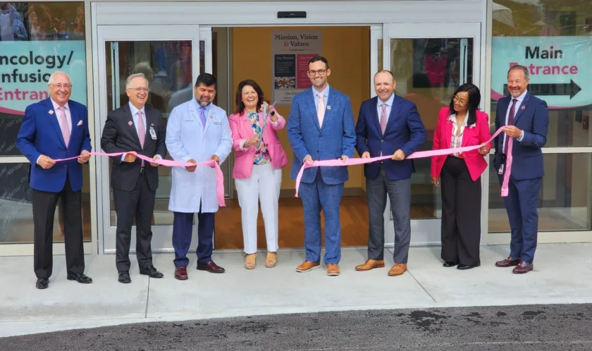 Mon Preston Memorial Hospital cuts ribbon on oncology/clinical care expansion addition